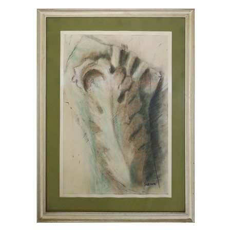 Matilde Iachelli (Francofonte 07/09/1946 - 2025)  - Natura morta, foglie