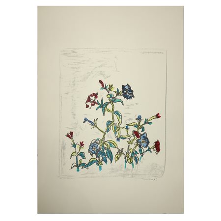 Orfeo Tamburi (Jesi 28 maggio 1910 - Parigi 15 giugno 1994)  - Natura morta, prova d'autore