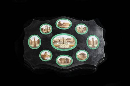 FERMACARTE CON MICROMOSAICI