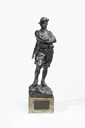 GIORGIO CERAGIOLI<BR>Porto S.Stefano (GR) 1861 - 1947 Torino<BR>"Alpino"