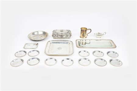 LOTTO DI OGGETTI IN ARGENTO