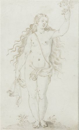 PITTORE ANONIMO<BR>Fine XVIII secolo<BR>"Venere" XVIII secolo