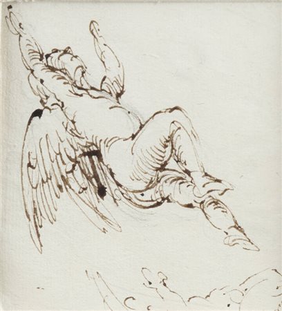 PITTORE ANONIMO<BR>"Angelo in volo"