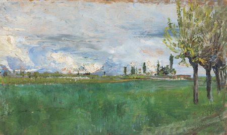 BENEDETTO GHIVARELLO<BR>Torino 1882 - 1955<BR>"Paesaggio"