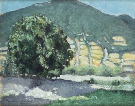DOMENICO VALINOTTI<BR>Torino 1899 - 1962<BR>"Paesaggio" 1930