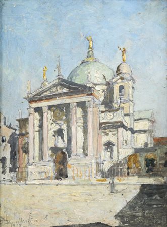 DECOROSO BONIFANTI<BR>Chiavari (GE) 1861 - 1941<BR>"Chiesa di N.S. Maria Ausiliatrice" (Torino) 1918