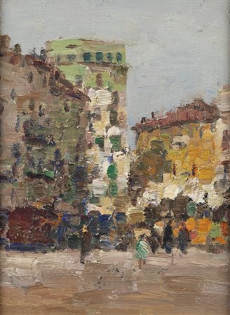 ERMA ZAGO<BR>Bovolone (VR) 1880 - 1942 Milano<BR>"Mattino"