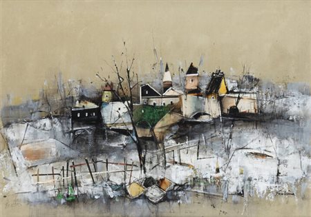 PIERO GARINO<BR>Leinì (TO) 1922 - 2009 Torino<BR>"Senza titolo"