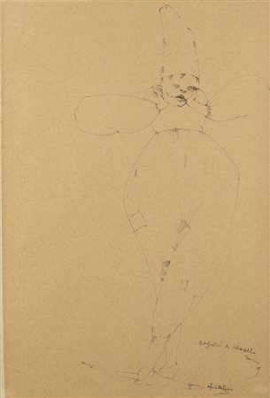 ENRICO COLOMBOTTO ROSSO<BR>Torino 1925 - 2013 Casale Monferrato (AL)<BR>"Bambola"