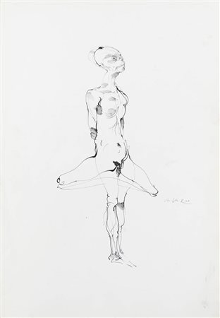 ENRICO COLOMBOTTO ROSSO<BR>Torino 1925 - 2013 Casale Monferrato (AL)<BR>"Figura"