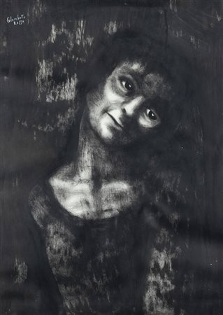 ENRICO COLOMBOTTO ROSSO<BR>Torino 1925 - 2013 Casale Monferrato (AL)<BR>"Figura"