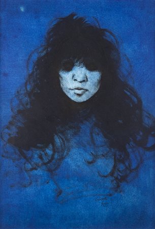 ENRICO COLOMBOTTO ROSSO<BR>Torino 1925 - 2013 Casale Monferrato (AL)<BR>"Volto"