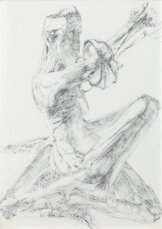 ABACUC (Silvano Gilardi)<BR>Torino 1933 - 2021<BR>"Senza titolo"