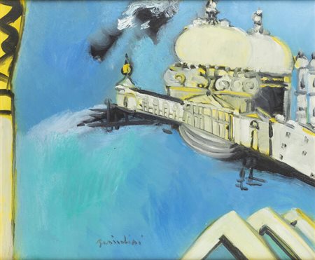 REMO BRINDISI<BR>Roma 1918 - 1996 Milano<BR>"Venezia" '80