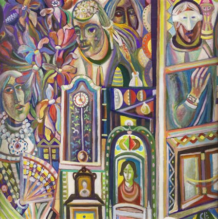 CARLO LORO<BR>Lonigo (VI) 1915 - 2002 Torino<BR>"Senza titolo" 1978