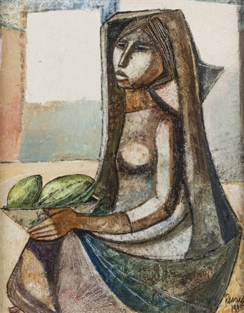 LUCIO RANUCCI<BR>Perledo (LC) 1925-2017<BR>"Senza titolo" 1985