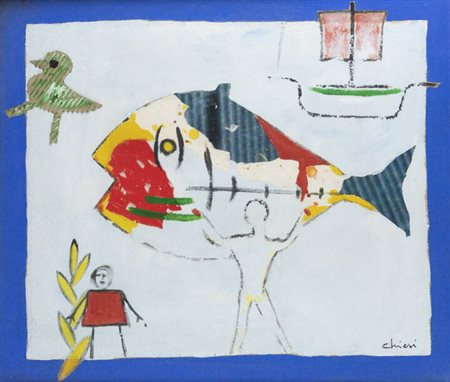 GIORGIO CHIESI<BR>Felina 1941<BR>"Senza titolo"