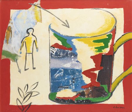 GIORGIO CHIESI<BR>Felina 1941<BR>"Senza titolo"