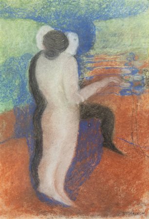 JINDRA HUSARIKOVA<BR>Trmice (Cecoslovacchia) 1931 - 2016 Praga (Cecoslovacchia)<BR>"Senza titolo"