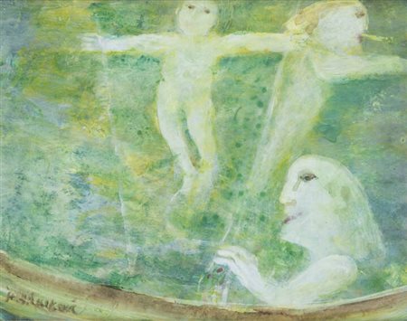 JINDRA HUSARIKOVA<BR>Trmice (Cecoslovacchia) 1931 - 2016 Praga (Cecoslovacchia)<BR>"Senza titolo"