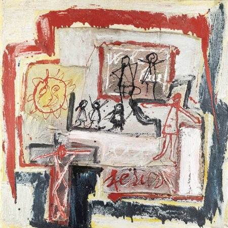 VITTORIO BELLINI<BR>Vertova (BG) 1936-Bergamo 2009<BR>"Senza titolo" 2007 (dalla serie: Scena dell'eterna infanzia)