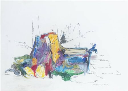 ATTILIO FORGIOLI<BR>Salò (BS) 1933<BR>"Senza titolo" 1992