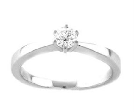 ANELLO IN ORO 2.90 GR CON DIAMANTE LAB GROWN - 402 LG