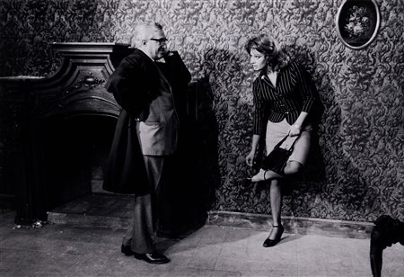 Tazio Secchiaroli 1925-1998, Sophia Loren e Vittorio de Sica, scena tratta dal film 'Matrimonio all'italiana'