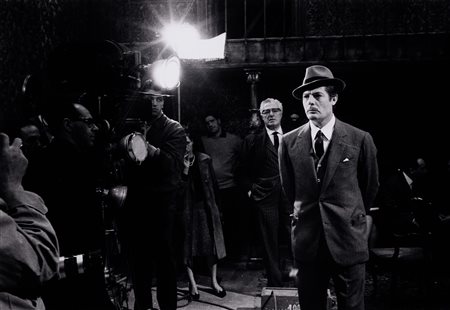 Tazio Secchiaroli 1925-1998, Marcello Mastroianni e Vittorio de Sica, scena tratta dal film 'Matrimonio all'italiana'