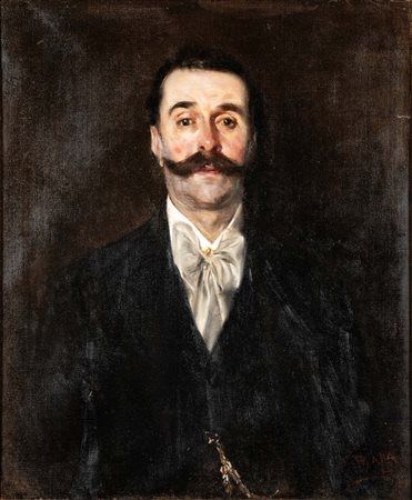 Giacomo Balla 1871 Torino-1958 Roma, Ritratto, Ritratto di Felice Canavera (?)