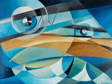 Tullio Crali 1910 Igalo-2000 Milano, Volo sospeso