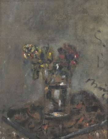 Filippo De Pisis 1896 Ferrara-1956 Milano, Vaso di fiori