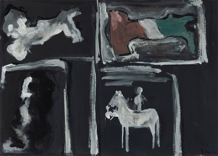 Mario Sironi 1885 Sassari-1961 Milano, Composizione