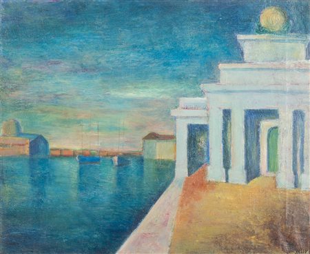 Aligi Sassu 1912 Milano-2000 Pollença (SP), La punta della dogana