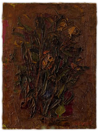 Ennio Morlotti 1910 Lecco-1992 Milano, Fiori