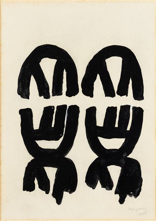 Giuseppe Capogrossi 1900 Roma-1972 Roma, Superficie CP/9