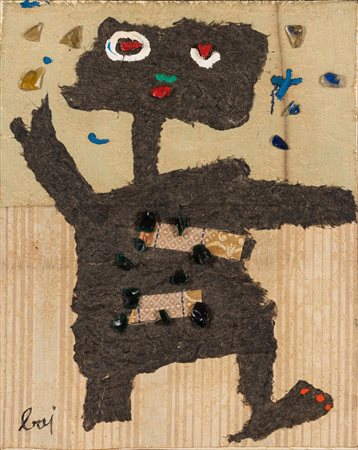 Enrico Baj 1924 Milano-2003 Vergiate (VA), Personaggio danzante