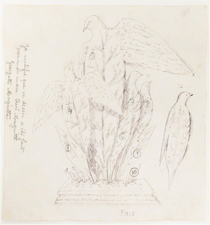 René Magritte 1898 Lessines (BE)-1967 Bruxelles, Senza titolo