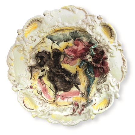 Lucio Fontana 1899 Rosario (Argentina)-1968 Comabbio (VA), Corrida