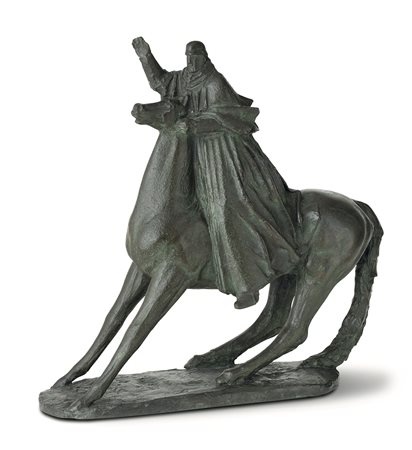 Arturo Martini 1889 Treviso-1947 Milano, Il Duca d’Aosta a cavallo