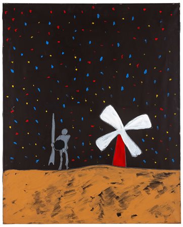 Tano Festa 1938 Roma-1988 Roma, Senza titolo