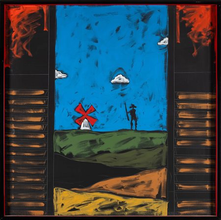 Tano Festa 1938 Roma-1988 Roma, Senza titolo