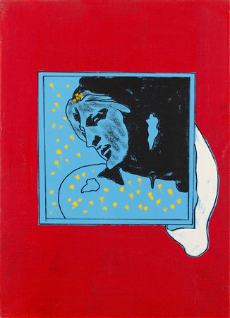 Tano Festa 1938 Roma-1988 Roma, Senza titolo