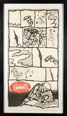 Pierre Alechinsky Nascita: 1927 Schaerbeek (BE), Scribe