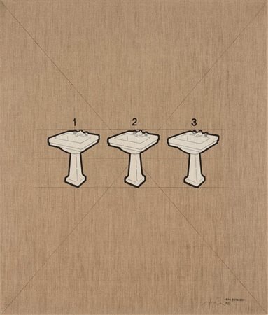 Tino Stefanoni 1937 Lecco-2017 Lecco, I lavabi