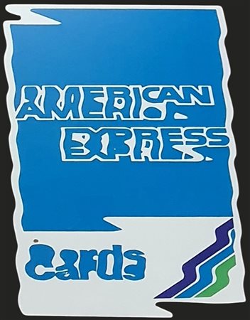 Raymond Hains “American Express” 1987/1990