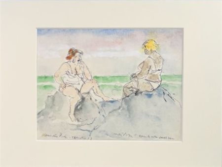 Walter Piacesi “Appunto alla scogliera” 1993