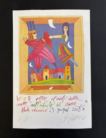 Francesco Musante “Io e te oltre il cielo della notte nell’infinito del cuore”