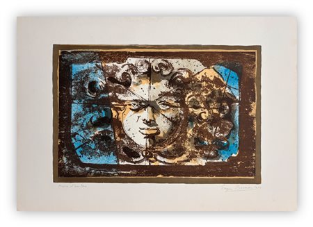 EUGÈNE GUSTAVOVITCH BERMAN (1899-1972) - Senza Titolo (Medusa), 1970

