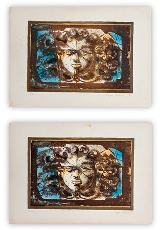 EUGÈNE GUSTAVOVITCH BERMAN (1899-1972) - Lotto unico di 2 litografie